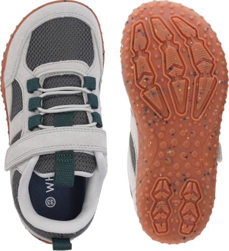 Image of WHITIN Little /Big Kid Wide Barefoot Shoes | Retro Sneakers for Boys /Girls | Adventure-Ready
