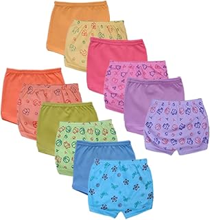 FLAX Baby-Boy & Baby-Girl Briefs | Attractive Multicolor Panties Combo for Baby Boys & Girls(Pack of 12)