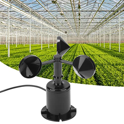 0-70m/S Wind Speed Sensor, 5-30V DC Output Anemometers Wind Speed Monitoring Sensor Outdoor Weather Station Greenhouses - Image 4