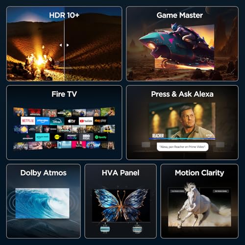 Miniatura 4 de TCL 50V6D Televisor 50 Pulgadas 4K UHD Smart TV, Fire TV, Alexa Integrado, Dolby Vision & Atmos, Game Master, HDR10+, Control por Voz