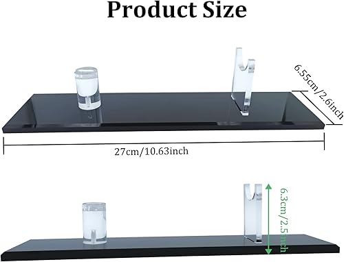 Miniatura 3 de Soporte de exhibición de cuchillos de acrílico con hoja fija, colección de cuchillos de hoja fija, soporte decorativo para exhibición de espadas