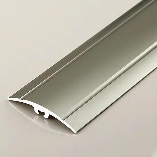 Miniatura 9 de NILZA Tira de umbral de piso, tira de transición de piso de 36 pulgadas, antideslizante, 2 pulgadas, 1.6 pulgadas, umbrales para puertas, tira de