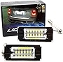 iJDMTOY OEM-Fit 3W Full LED License Plate Light Kit Compatible With 2006-14 MINI Cooper Gen2 R56 R57 R58 R59 Powered by 18-SMD Xenon White LED & Can-bus Error Free