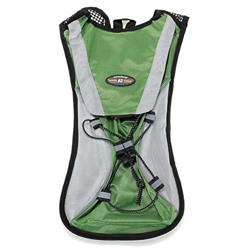 Image of Monvecle Hydration Pack Water Rucksack Backpack Bladder Bag Cycling Bicycle Bike /Hiking Climbing Pouch + 2L Hydration Bladder
