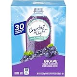 Crystal Light On the Go Drink Mix with Caffeine, Grape, 0.11 Oz