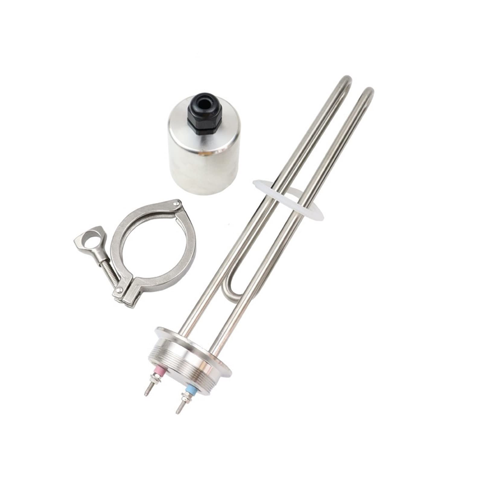Heater Element 2.5 kW / 3.5 kW 2 Inch Tri Clamp (OD64) Immersion Heater  Electric Brewing Water Heating Element (Colour: Heater and Clamp Wattage:  2500 W) (Heater and Clamp 3500 W) : Amazon.de: Fashion