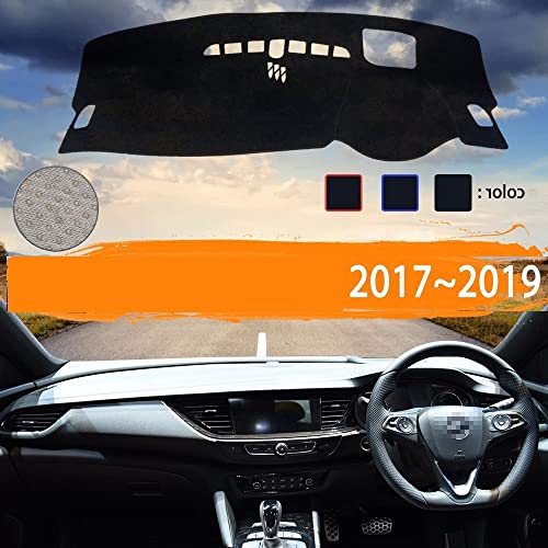 Alfombrilla para salpicadero de coche Opel Insignia B: Parasol protector con elegante línea azul 3