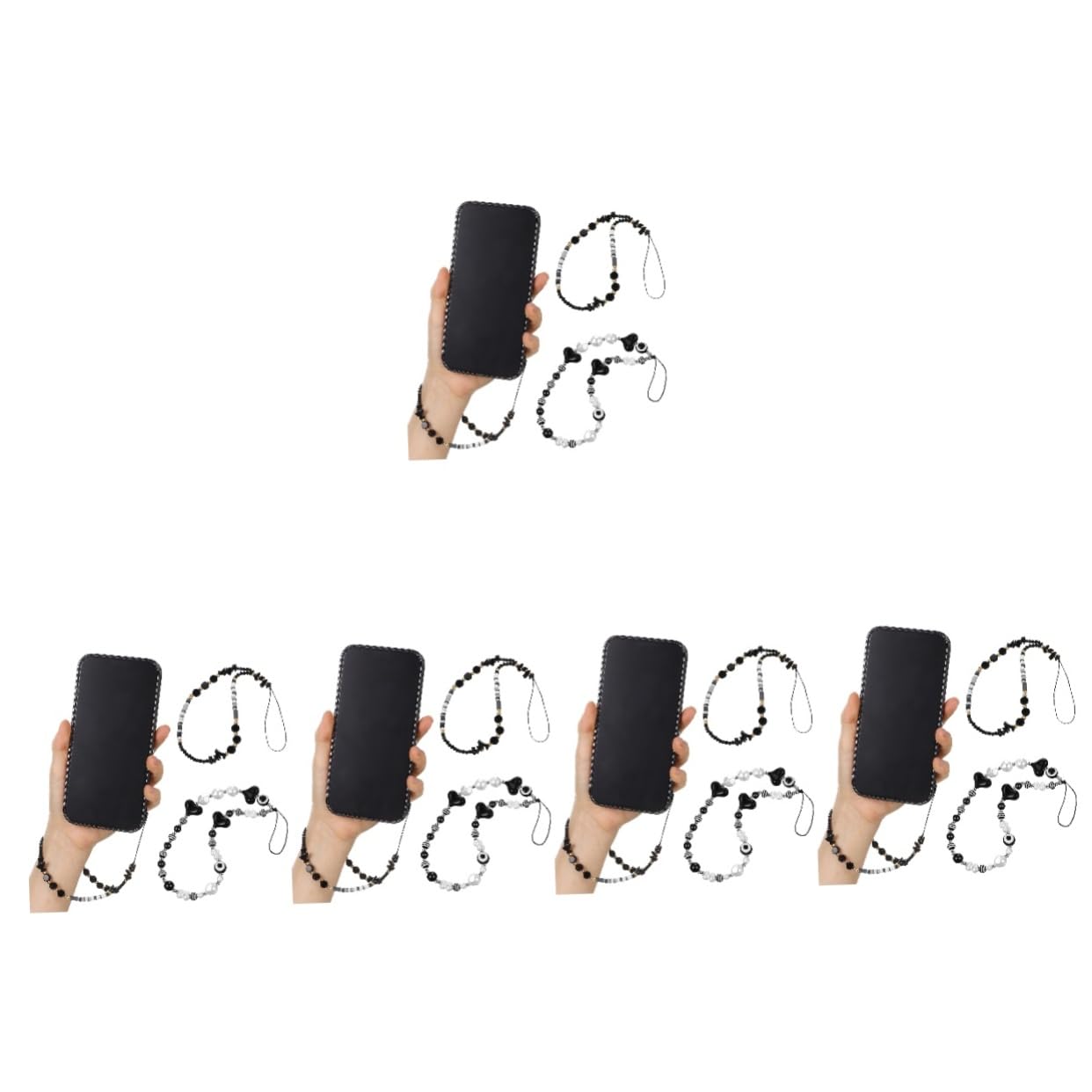 Artibetter Cadena Telefono Funda Para Teléfono Con Correa De La Correa Del Teléfono Correa De Encantos De Teléfono Cordones y Muñequeras Para Teléfonos Móviles Acrílico