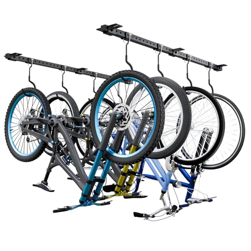 LXVOOEE Adjustable Ceiling Bike Hangers