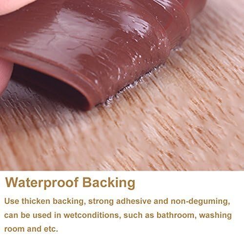 Under Door Draft Blocker Insulator, 2" W x 78" L Brown Weather Stripping Bottom Door Seal for Exterior/Interior Doors Gap Door Draft Stopper Keeping Draft, Dust and Animals Out