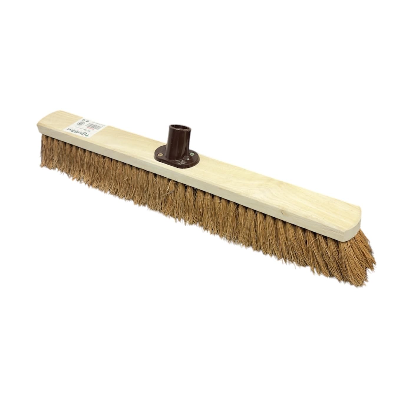 Maxland Wood Replacement Brush Only 24" / 60Cm Indoor Outdoor Soft Broom Sweeping Brush Natural Indoor Floor Brush With Dense Soft Bristles Brooms For Office Warehouse And Garage [1]