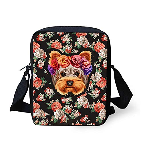 Jiueut Borsa a tracolla con stampa animalier 3D