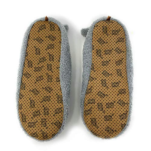 Image of ooohyeah Women's Funny Fuzzy Animal Slippers, Cute Cozy Non-Slip House Slippers for Women, Manatee Splash