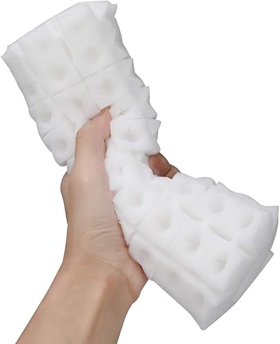 Miniatura 5 de Mumusuki 100 cubos de esponja, herramienta de plantación de esponja hidropónica, esponjas cuadradas, insertos clonadores de espuma para macetas de