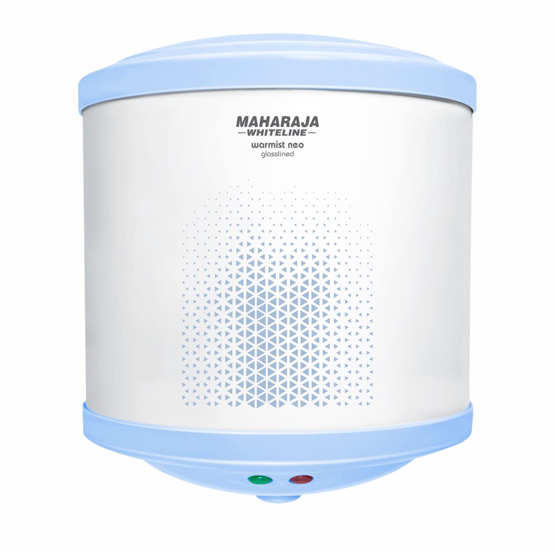 Buy Maharaja Whiteline Warmist Neo Storage Water Heater, 15 Litre,  Glasslined Coating, Rust u0026 Shock Proof Abs Body, Blue u0026 White Color, Free  Installation, Free Connection Pipes - Warmist Neo/Wh-165 Online at