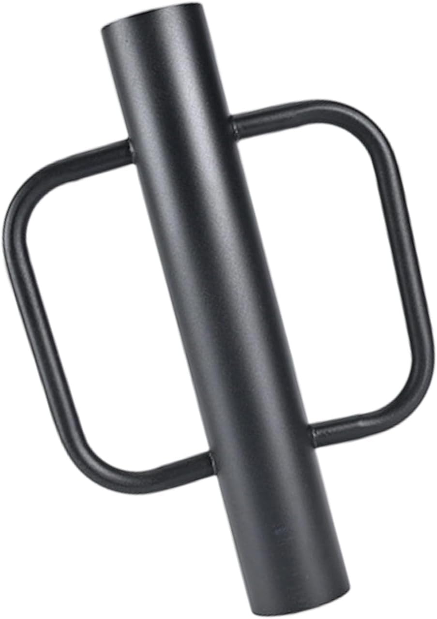 17" Fence Post Pounder White Iron Construction Easy Install Driver for Wooden & Metal Posts Professional Portable Fence Post Installation Tool