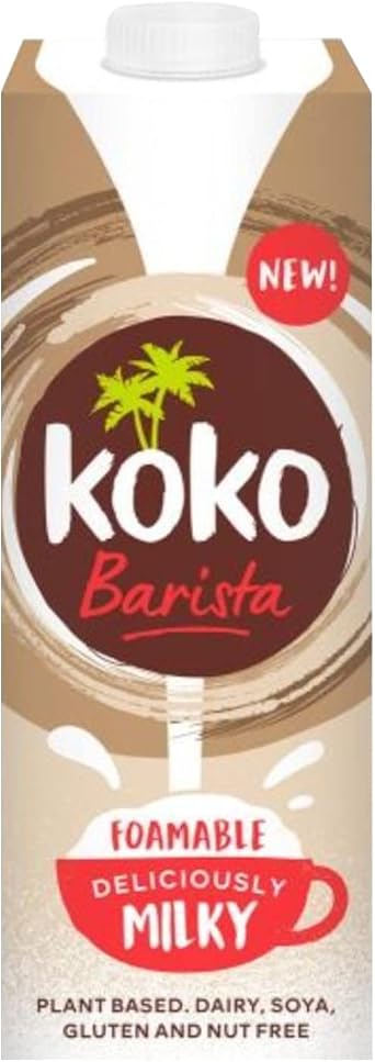 Koko - Dairy-Free Coconut Barista Milk Alternative Drink, 1L | Pack of 6