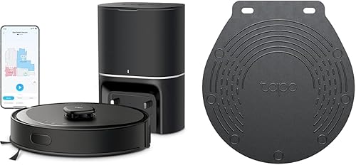 Miniatura 15 de Tapo - Aspiradora y fregona robot con navegación inteligente LiDAR, 5300 Pa máx, tasa de recolección de polvo del 97%+, limpieza personalizable