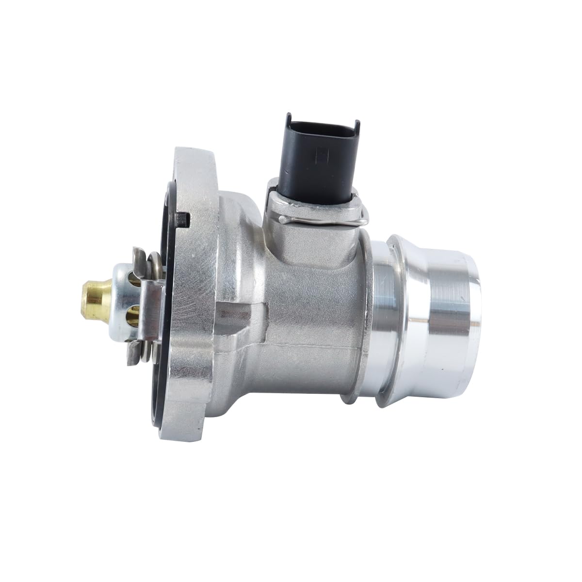 Alide Boîtier de thermostat moteur en aluminium, ensemble d'admission d'eau avec joint 25200455/55579010 pour Cruze Sonic/Encore