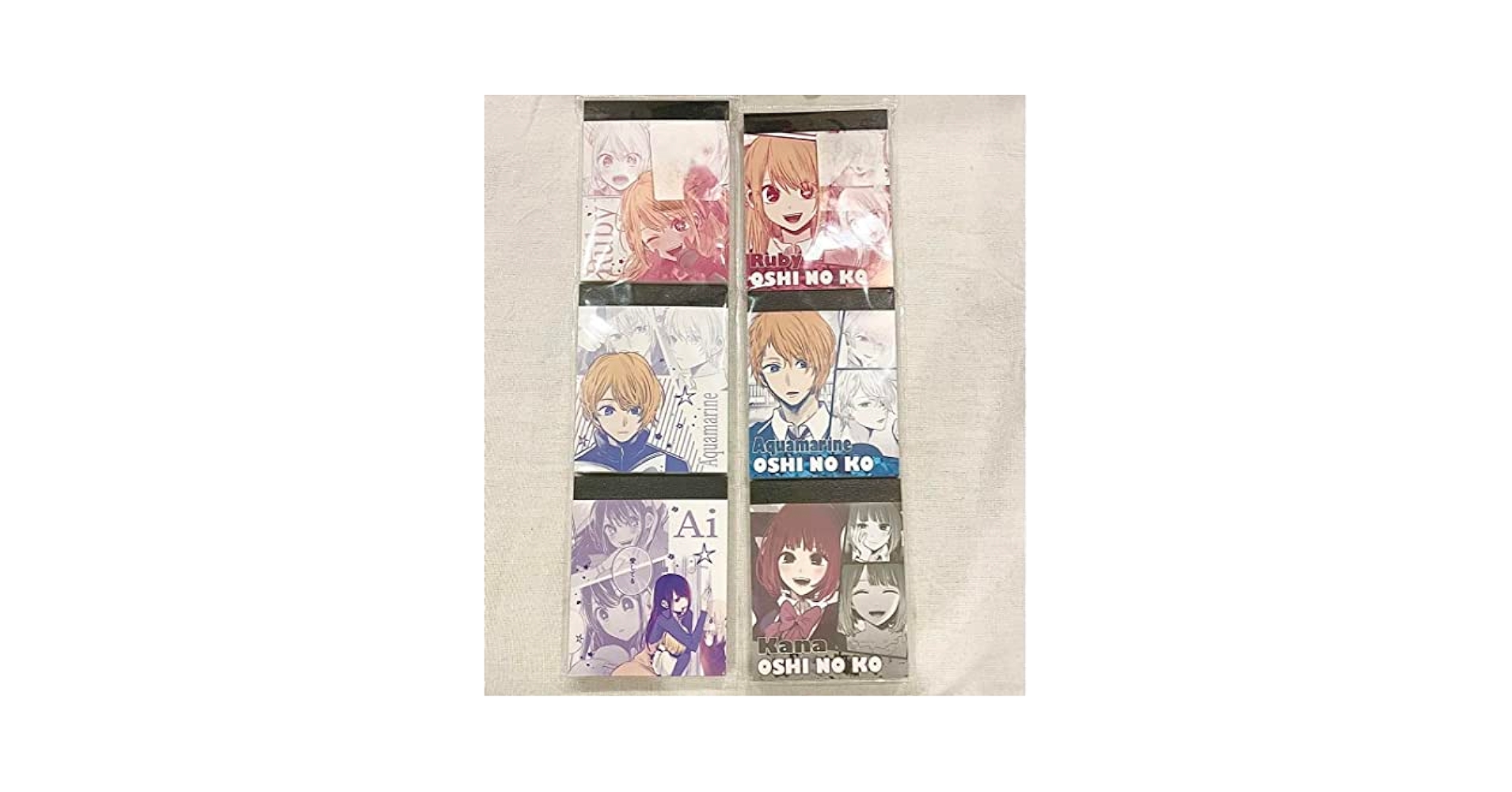 Amazon.co.jp: 推しの子 メモ帳 セット : 文房具・オフィス用品