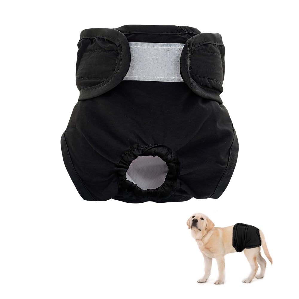 DKDXID Pañales Lavables para Perros L Pañales de Mascota Pañales Reutilizables para Perros Bragas Perras Menstruales Braguitas Perro Celo Hembra Pañales para Gatos Hembra- Altamente Absorbentes