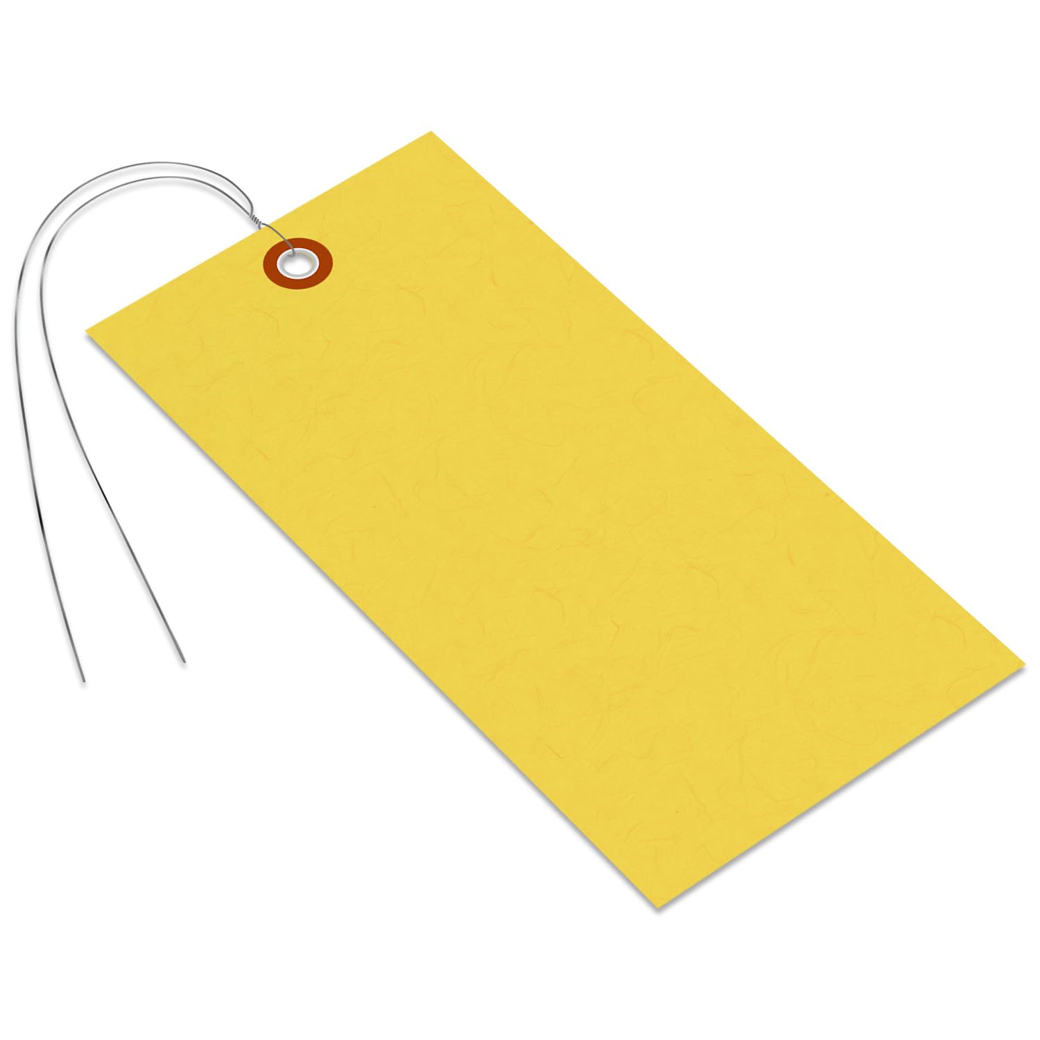 SmartSign Tyvek Lot de 1000 étiquettes d'expédition vierges avec fil Jaune Taille 8