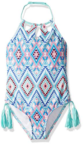 Maillot de bain 1 pièce Seafolly Girls avec découpe dos pour fille