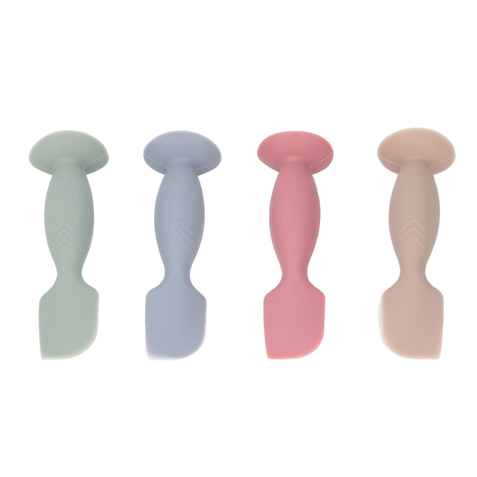 Soft Silicone Baby Diaper Cream Spatula for Babies and Toddlers Conveniently Adsorbed on Smoothly Surfaces, Length Approx. 10.5cm / 4.13in