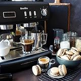 Breville Barista Max+ Macchina per caffè espresso, latte e cappuccino, Macinatura e dosaggio intelligenti, Timer di estrazione di precisione, Montalatte integrato, Pompa italiana da 15 bar - 9