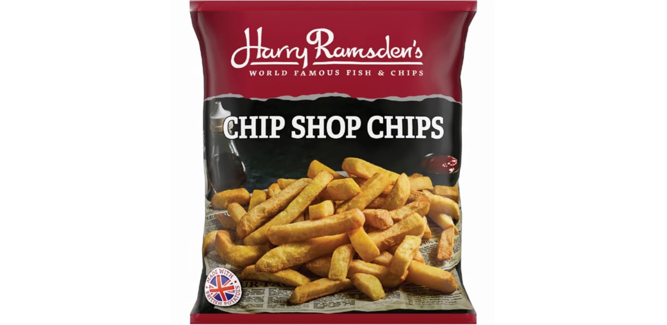 Harry Ramsdens 1kg Maris Piper Chip Shop Chips