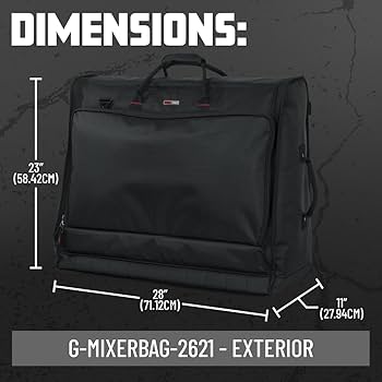【GATOR】G-MIXERBAG-3621 未使用品 Gator Cases Padded Large Format Mixer Carry Bag; Fits Mixers