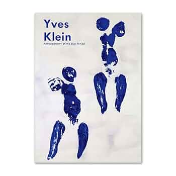 アートポスター イヴ・クライン エキシビジョンポスター Yves Klein（イヴ クライン） Hommage a Tennessee Williams