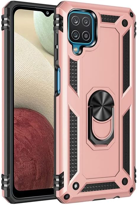 FZYM - Funda para Huawei Nova 9 SE, color negro grado militar con anillo de soporte para coche, a prueba de golpes, carcasa de TPU para Huawei Nova