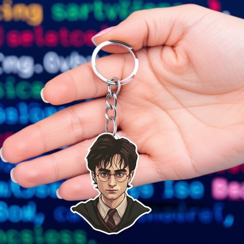 Image of Acrylic Anime & Cartoon Theme Keychain For Bike & Car | Birthday Return Gift For Kids | Gift For Girls & Boys