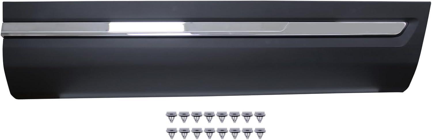 applianpar front passenger side door lower molding trim for ford explorer 2016-2019