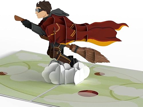 Miniatura 1 de Lovepop Harry Potter Seeker - Tarjeta emergente de cumpleaños, 5 x 7 pulgadas, tarjeta de felicitación para hijo, hija o amigo, tarjeta 3D con sobre