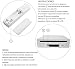 COOLEAD 2 en 1 Motion Plus Mando a Distancia y Nunchuk para...
