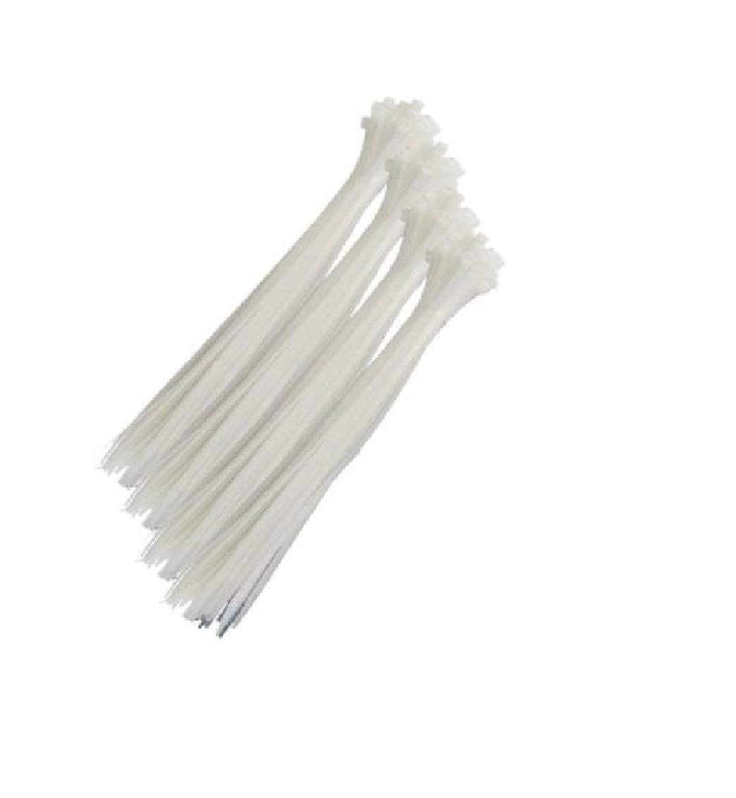 Fozti 250mm x 4.8mm Nylon Cable Tie - White Colour Strong Grip-100 PCS Nylon Standard Cable Tie (White Pack of 100) (B08257WJQW) Amazon Price History, Amazon Price Tracker