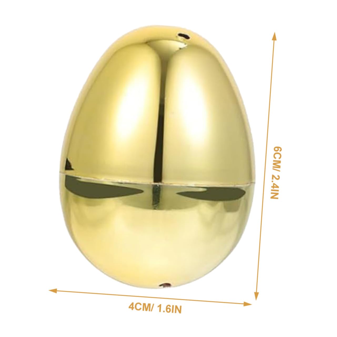 MAGICLULU Scatole Dorate Aperte da 40 Pezzi per Uova di Pasqua Riempibili A Forma di di Pasqua Riempibile