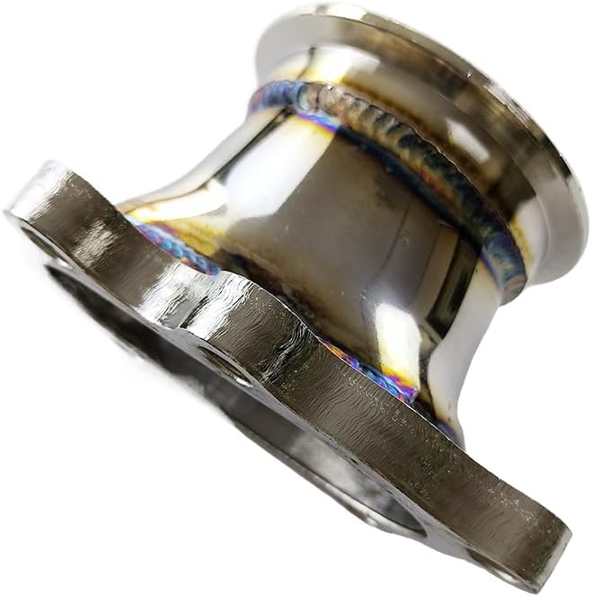 Turbo Down GT25 GT28 T25 T28 5 Bolt Flange to 2.5" Inch 63mm V band Adapter