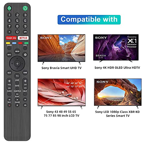 Image of EHOP Universal Replacement Remote Control SN-6 Compatible for All Sony Bravia Smart TV-HDTV 3D LCD LED OLED UHD 4K HDR TVs, with Learning Function