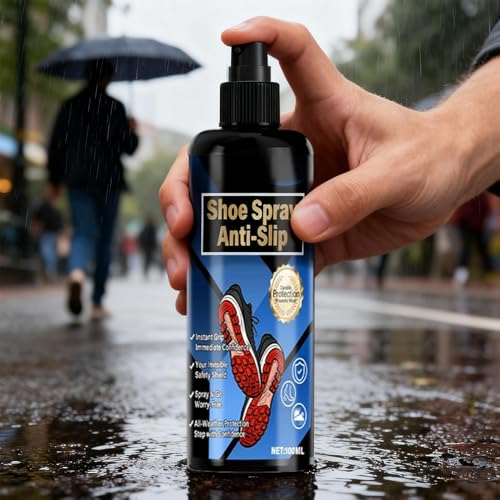 SVCEQZE Griffspray Für Schuhe - 100ml Griff-Verstärker Für Schuhe,Sofortiger Schuhwerk Verstärker - Für Stiefel Turnschuhe Basketball Fußball Tennis Volleyball Baseball Camping Training
