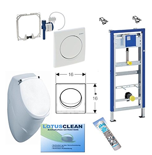 Preisvergleich Produktbild Geberit DuofixBasic Urinal Universal, Komplett-Set, Samba