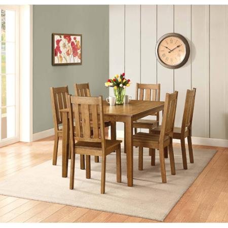 Better Homes And Gardens Bankston Dining Chair, Set Of 2, Honey #TOP2