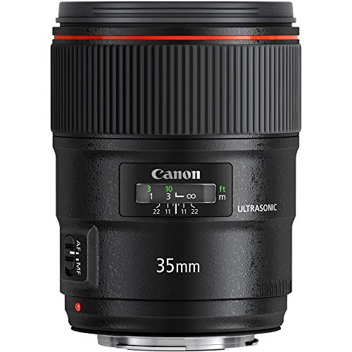 Canon EF 35mm f/1.4L II USM Lente + Filtro UV Combo miniatura 2