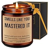 Fairy's Gift Grad Candle, Masters Degree Graduation Gifts for Her Him, 2026 Graduation Gifts for Masters Degree Women Men, Congratulations Presents for MBA Graduates, Congrats Presents for Masterate