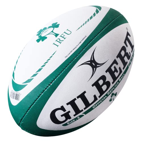 Gilbert Ireland Replica Rugby Ball, Size 5