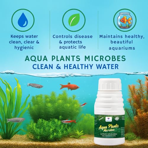 Image of Utkarsh Aqua Plants Microbes | Microbes for Aquarium and Aquatic Plants | (100 ml; Pack of 1)
