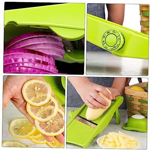 Cortador manual para verduras y papas MAGICLULU verde miniatura 4