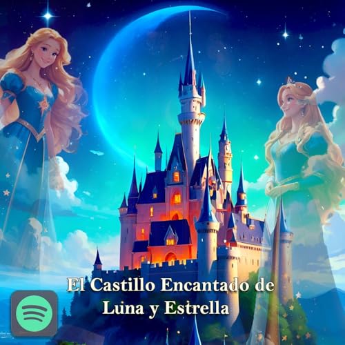 El Castillo Encantado de Luna y estrella Podcast Por Magic Tales arte de portada